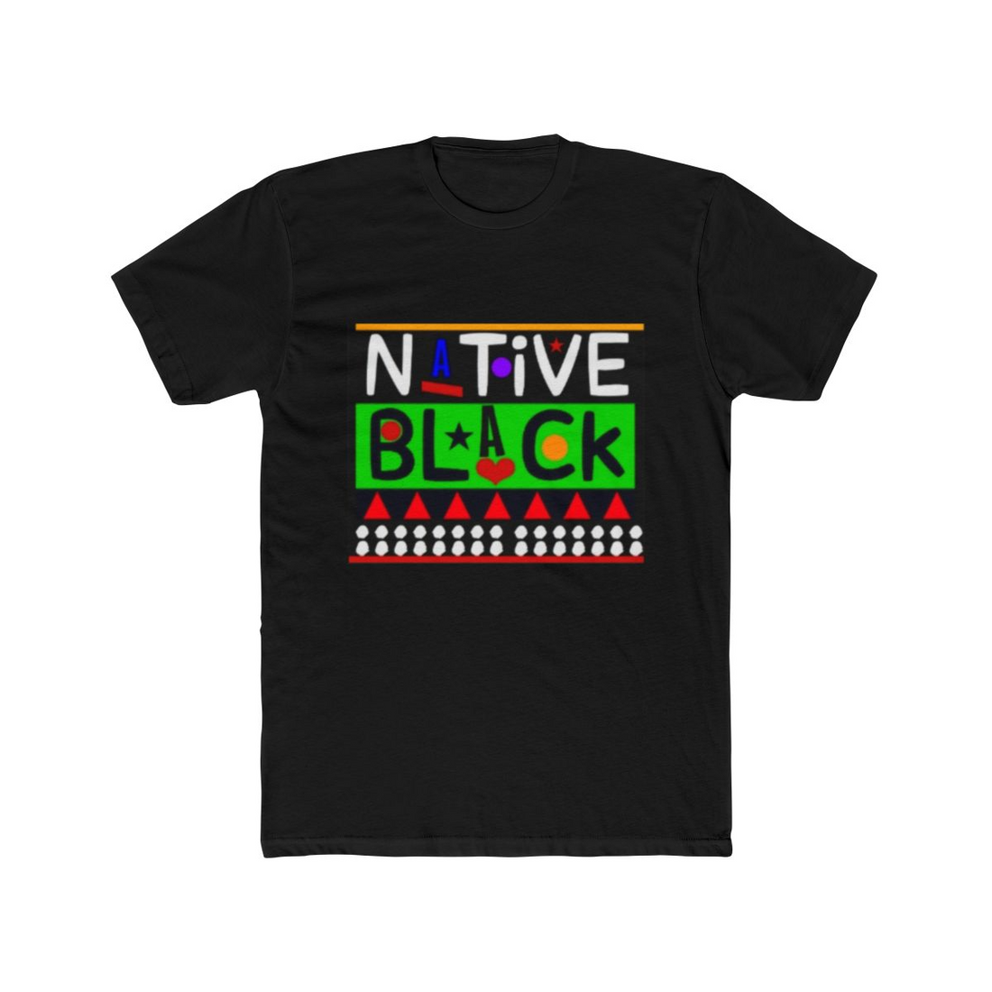 Native Black – Premium Streetwear T-Shirt