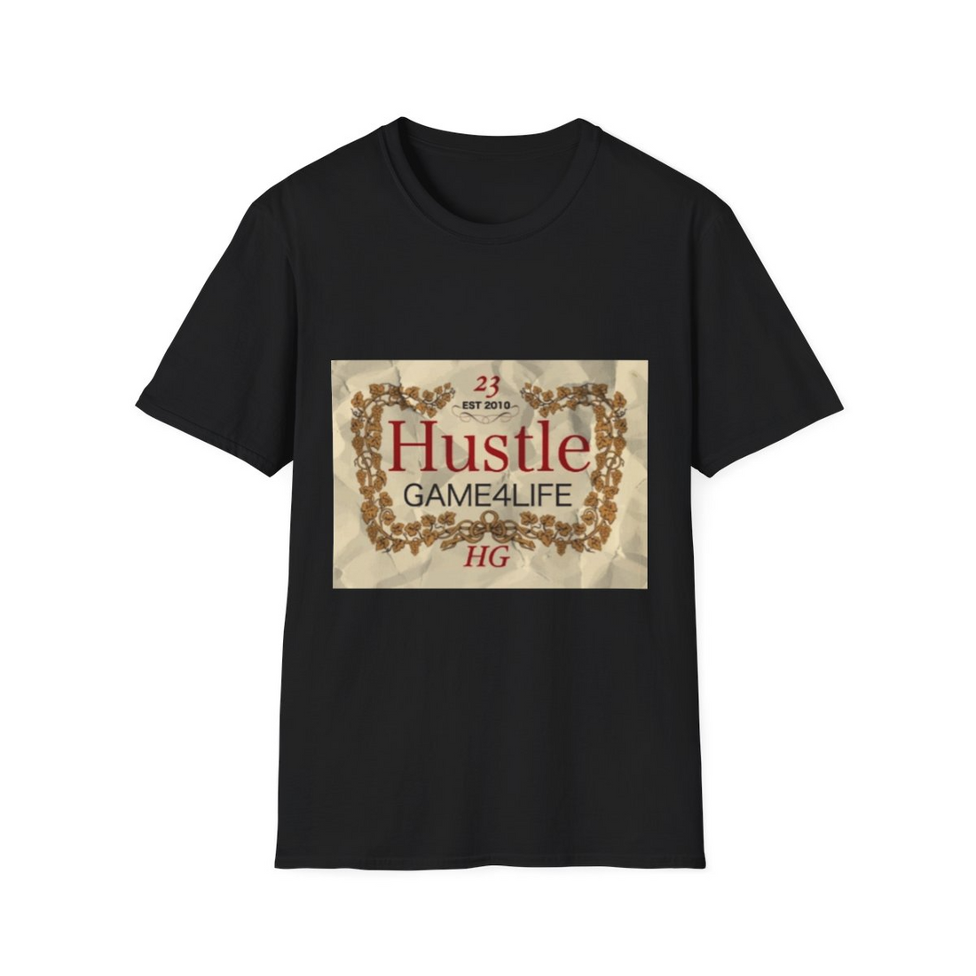 Hustle Game 4 Life T-Shirt – Urban Streetwear Motivation Tee