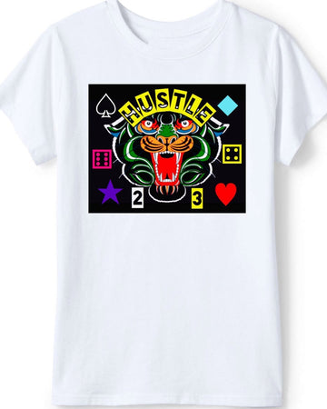 Panther Tattoo T-Shirt – Bold Vintage Ink-Inspired Graphic Tee