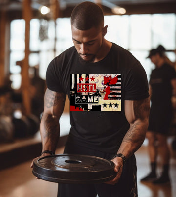 HSTL Game – Urban Grind T-Shirt for the Hustle-Driven