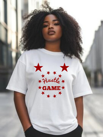 Hustle Game – Premium Motivational Streetwear T-Shirt