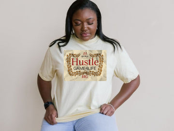 Hustle Game 4 Life T-Shirt – Urban Streetwear Motivation Tee