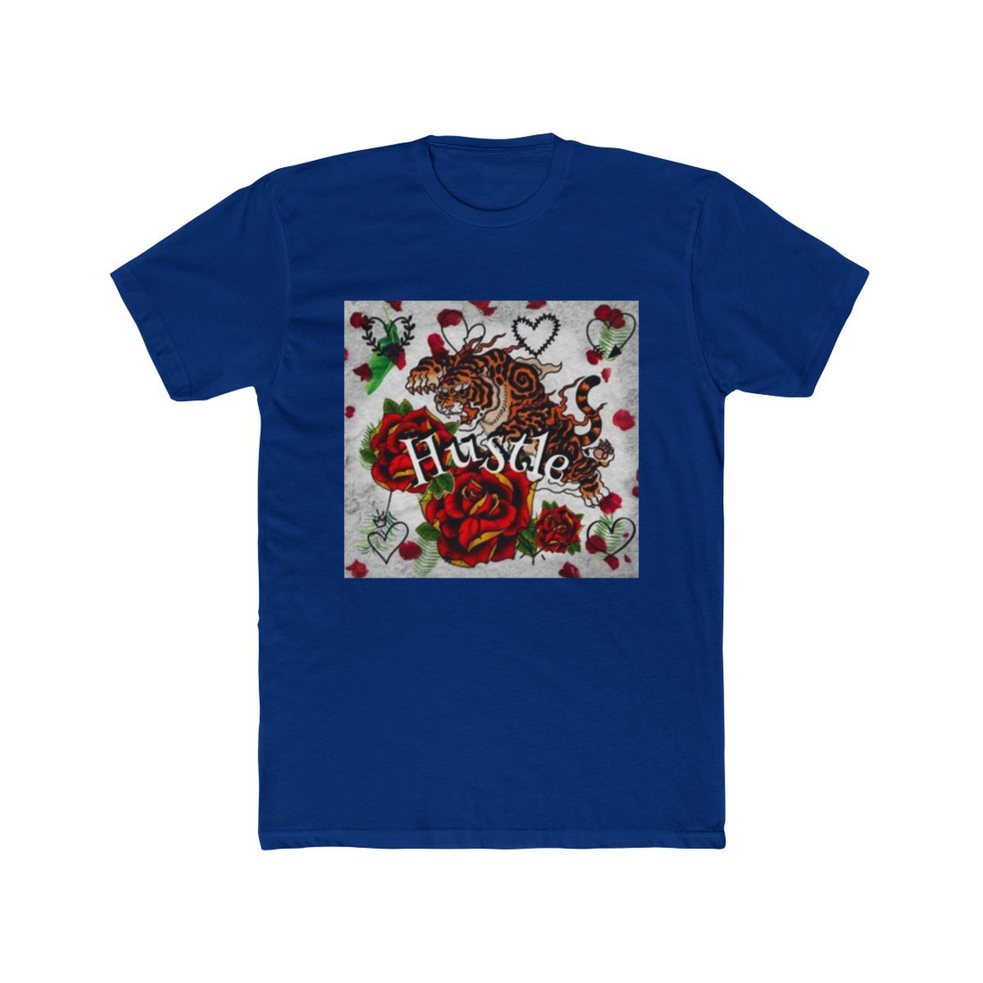 Rose with Tiger Love T-Shirt – Fierce Passion Meets Style