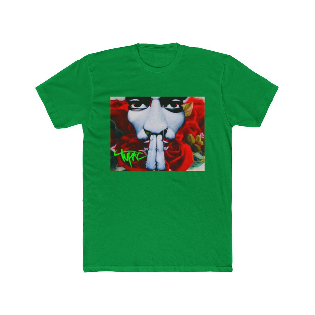 Tupac Rose Prayer T-Shirt – Bold Street Art Graphic